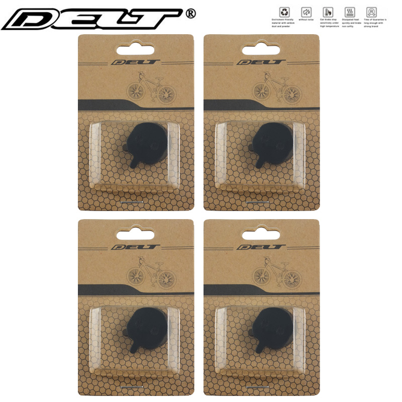 4 paires de plaquettes de frein à disque de vélo, pour semelle Hayes MX2 MX3 MX4 MX5 CX5 GX-C GX2 JAK-5, accessoires de vélo de montagne en métal: BLEU CIEL