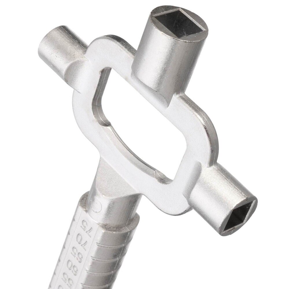 7.5Inch Sliver Locksmith Tool Multi Purpose Cylinder Gauge Cam Turner Spindle Turner