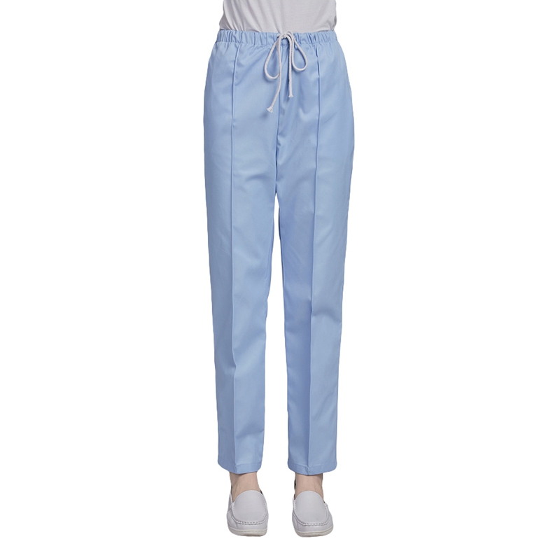 Vrouwen Verpleegkundige Werkkleding Dikke Scrub Broek Ziekenhuis Werk Broek Verpleegkundige Bodems Medische Uniform Arts Verpleging Bodems: Blue / M