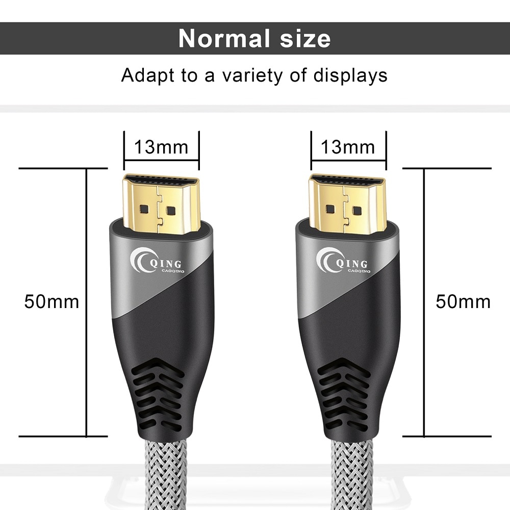 Hdmi kabel hdmi 2 1 kabel 8k 60hz 4k 120hz ult grandado