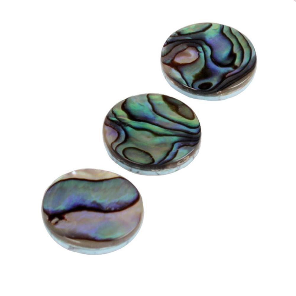 3pcs/set Finger Buttons Trumpet Abalone Shell Button for Trumpet Repairing Brass Musical Instruments Parts Accessories