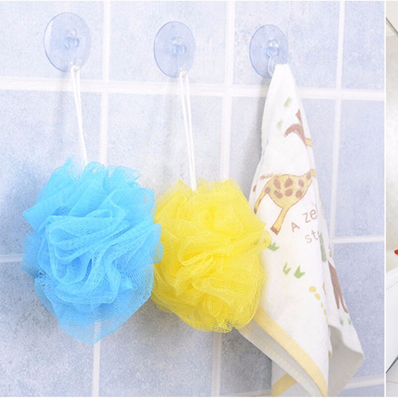 Colgadores con forma de gancho para pared, ventosa, para cocina y baño, 10 Uds., 4cm, estilo Simple