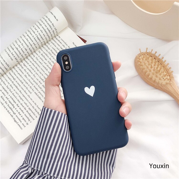 Cartoon Case For Huawei P30 Lite Case Love Heart Silicone Soft TPU Cover For Huawei P30 Lite Nova 3i Fundas Coque Covers: For huawei P30 Lite / Purple