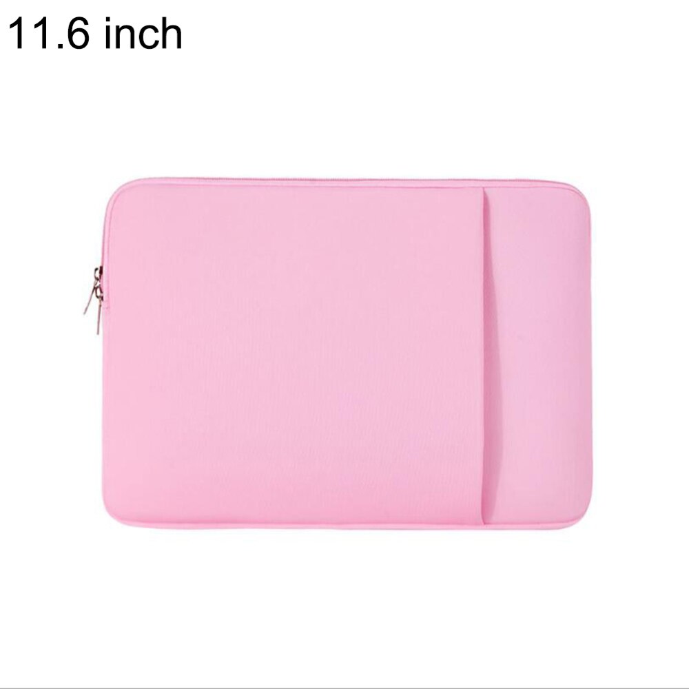 Housse de Protection pour MacBook Air/Pro, pochette souple à fermeture éclair pour ordinateur portable 11 pouces, étui pour ordinateur portable, offre spéciale: Rose