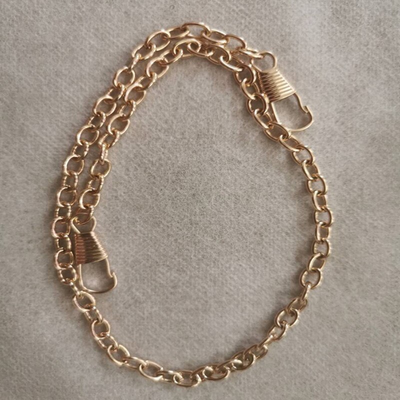 Dames schoudertas luxe schelptas paillette ketting crossbody tas dames mini handtassen en portemonnees clutches: Gouden ketting