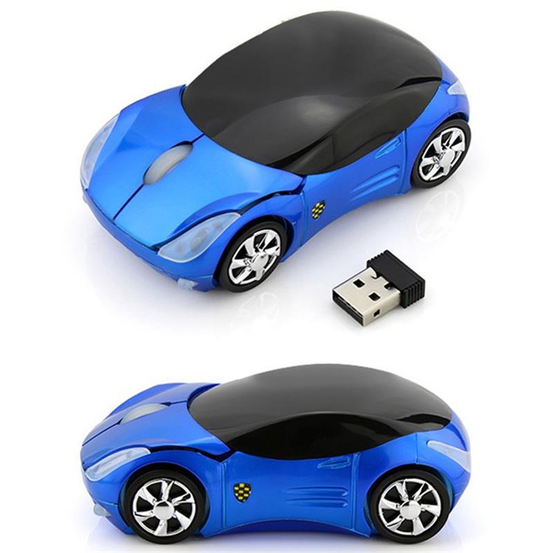 Mini Sportwagen Draadloze Muis 2.4Ghz Computer Usb Muizen Optische Mode Gaming Muis Voor Pc Laptop Desktop Supercar Muizen