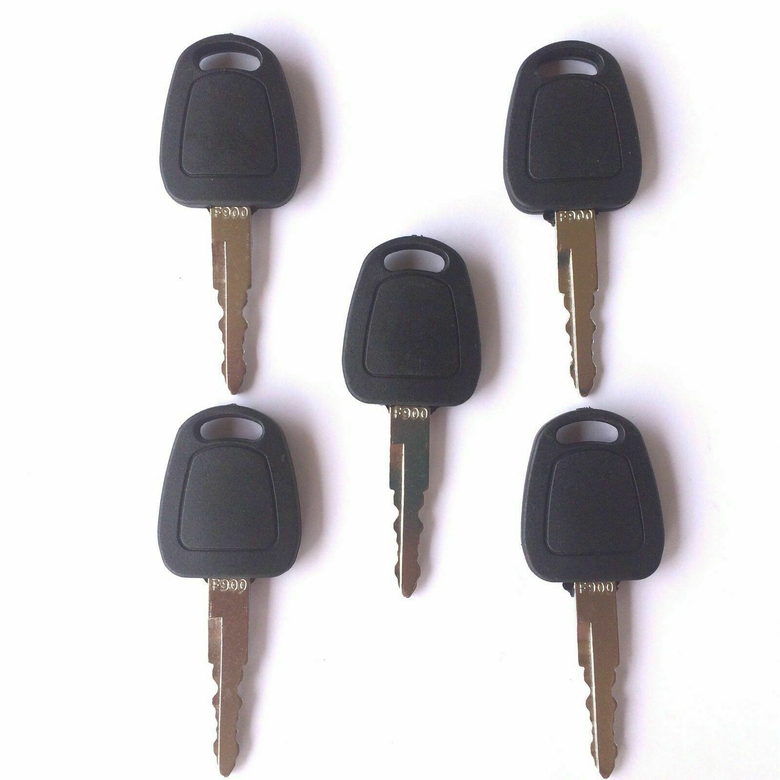 5 nøgler til bobcat daewoo doosan terex gravemaskine tændingsnøgler  f900 k1009605b