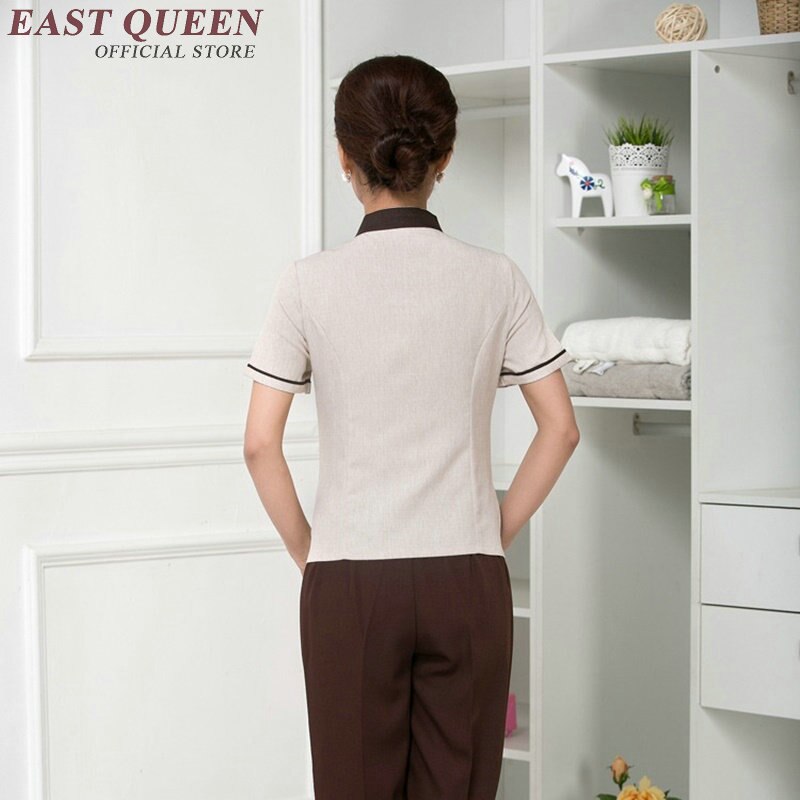 housekeeping uniforms women hotel uniform restaurant waitress uniforms NN0010