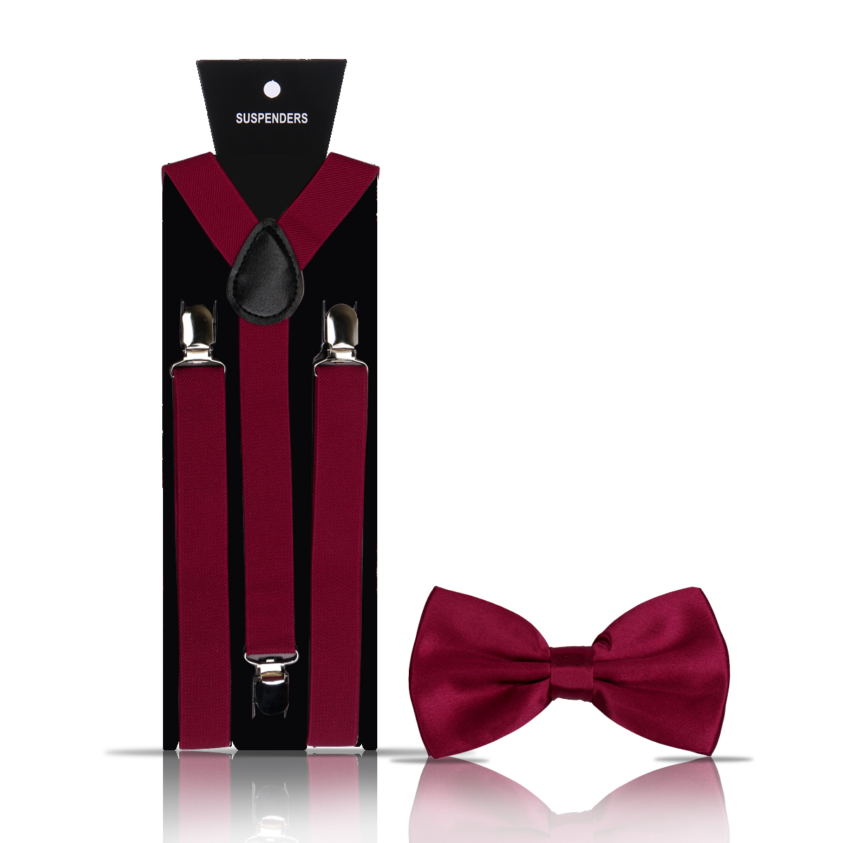 Adult Men's Suspenders And Bow Tie Two Pcs Set Harness Man For Pants Gentleman Suit Accessories Wedding Business