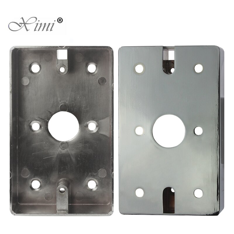 86 Type Metal Switch Socket Base Outfit Junction Box Surface Mount Bottom Box Wall Switch Socket Dark Box