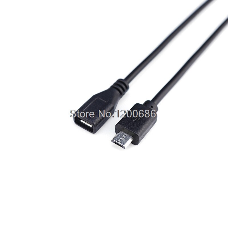 Micro USB Cable Pigtail 0.3M Micro 5pin USB Female Jack 4 wires Power Pigtail Cable Cord DIY