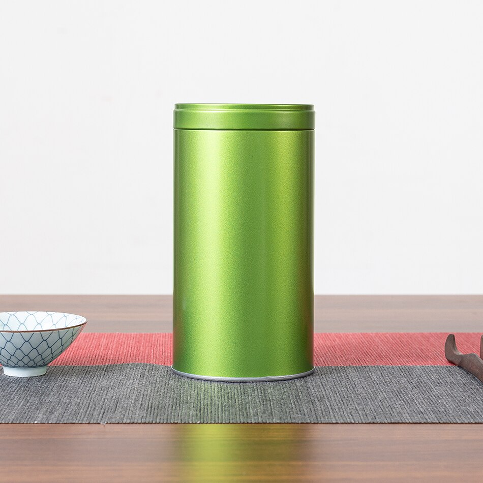 Xin jia yi emballage 30g 50g 100g skrue top metalbeholdere aluminium dåse: Lysegrøn