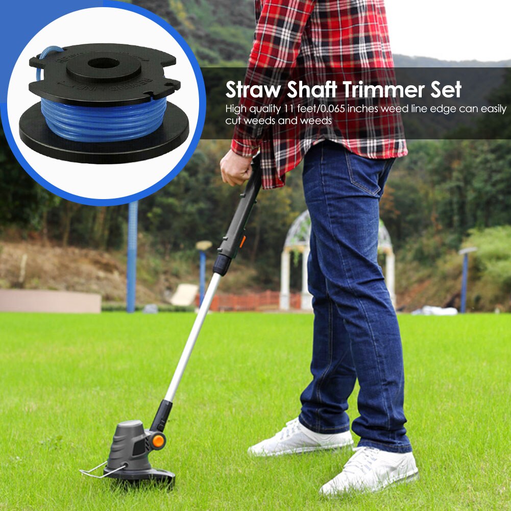 3pcs Replacement Trimmer Heads for Ryobi Strimmer Line Spool Grass Weeds Trimmer Head Weeding Brush Cutter Parts Garden Tools