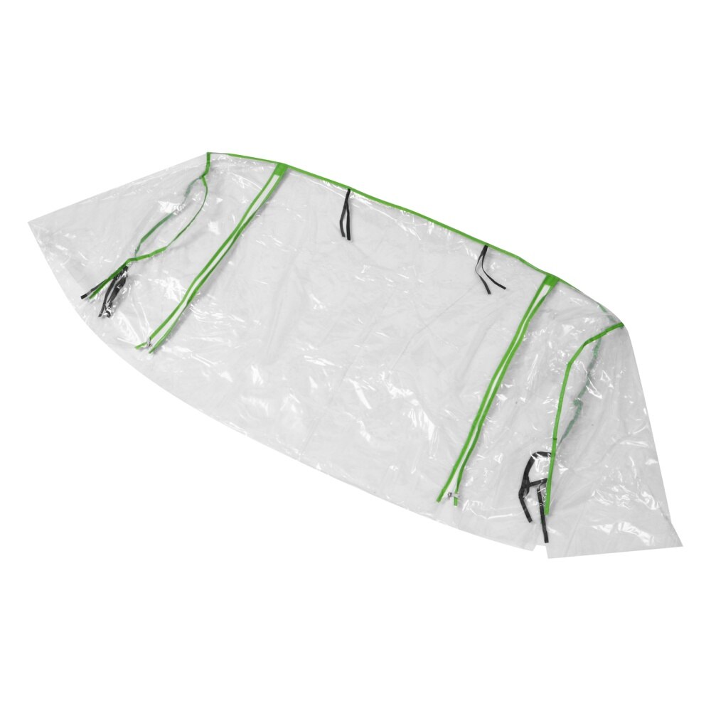 Couverture de protection de serres portatives de couverture transparente de PVC de serre chaude