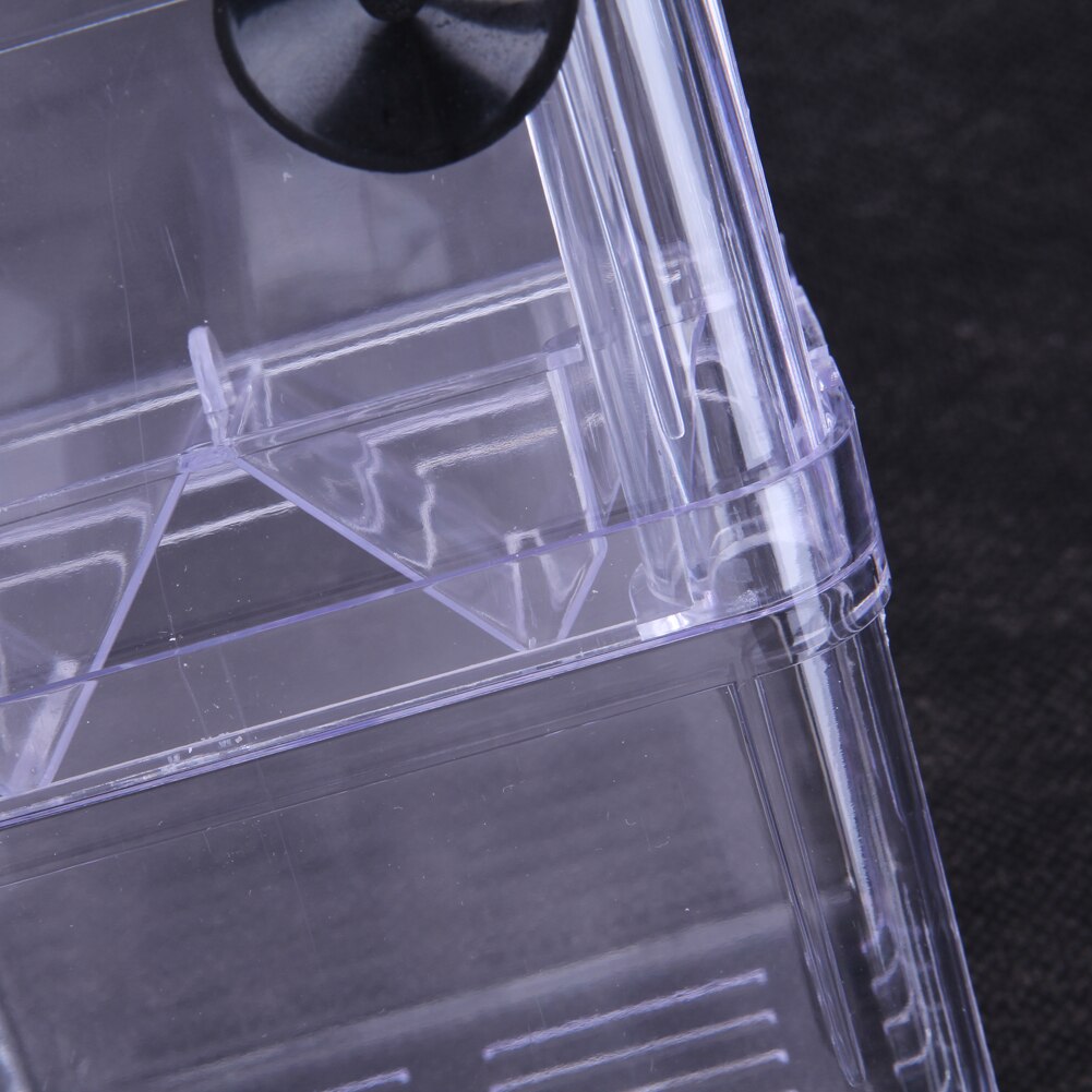 Guppies Hatching Isolation Box Multifunctional Acrylic Fish Breeding Isolation Box Dual Layer Incubator for Fish Tank Aquarium
