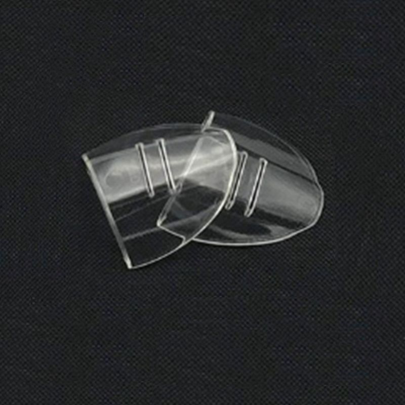 1 paire de protections latérales pour lunettes de sécurité, en polyuréthane transparent, protection latérale