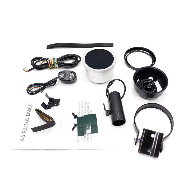 Universele Dynoracing 80Mm Hoge Snelheid Stepper Motortachometer Gauge 12V Meter Met Shift Licht YC100146 Auto Tachometers