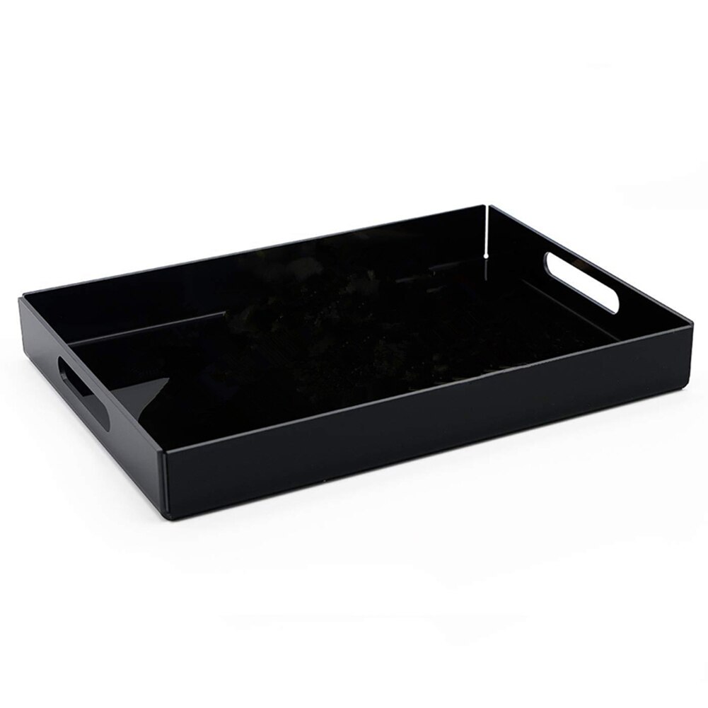 Bandeja para servir de acrílico, alimentos de cocina para el hogar, aperitivos de café, soporte para bebidas y postres: Default Title