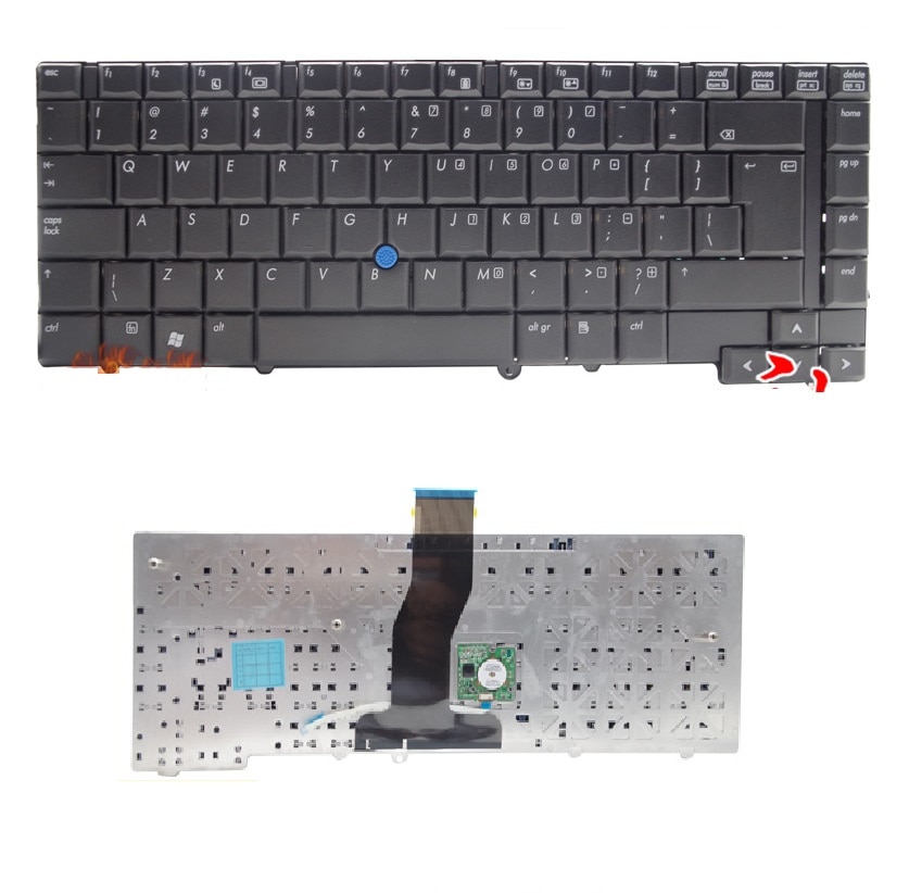 SSEA UI Keyboard For HP Elitebook 6930P 6930 Laptop Keyboard
