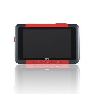 4GB 8GB Slim MP3 MP4 MP5 Music Player With 3" LCD Screen FM Radio Video Movie: Red / 4GB