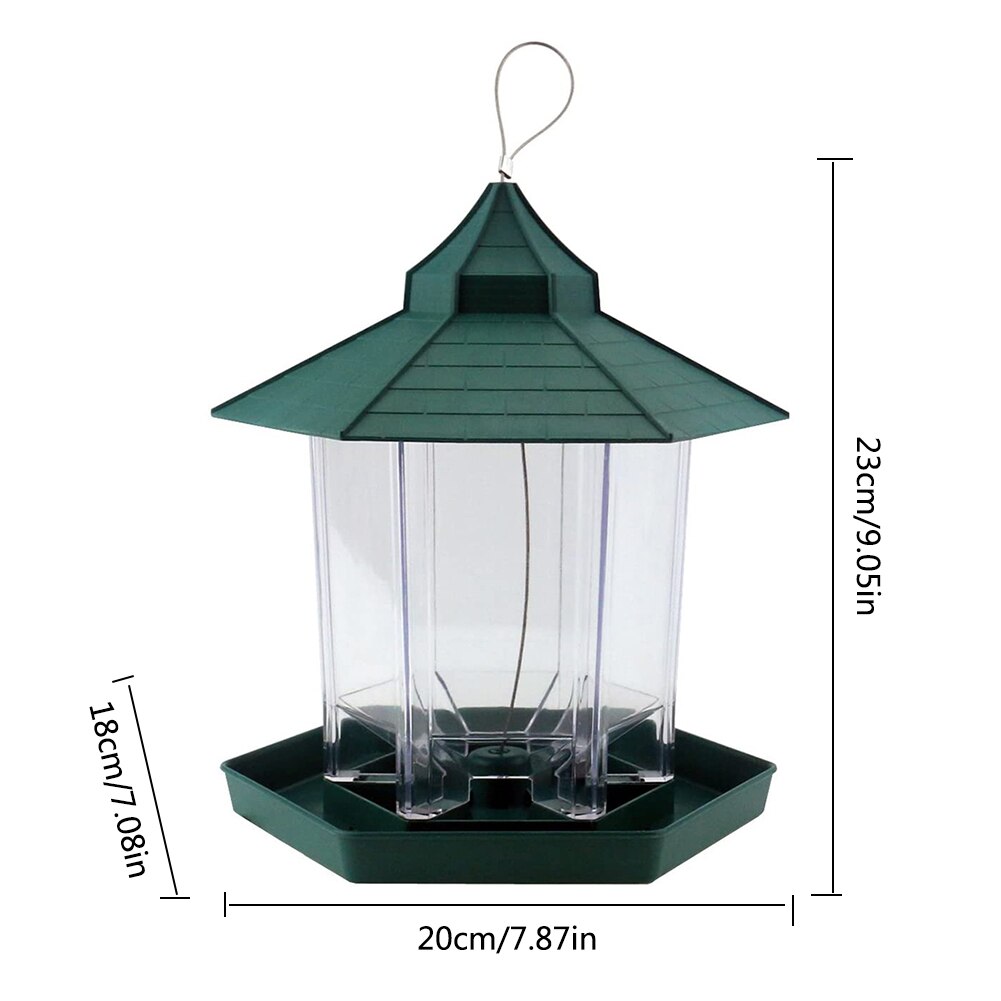Bird Feeder Outdoor Hanging Mesh Feeding Portable Wild Birds Iron Grease Ball Holder Products Park Garden Tree Container: 03