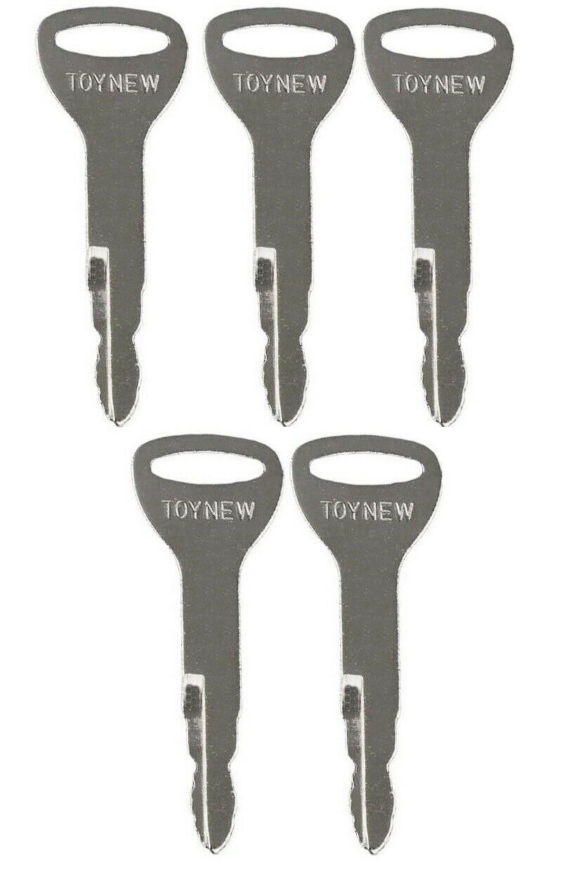 5key For Toyota Forklift Equipment Ignition Key replacement for keys A62597
