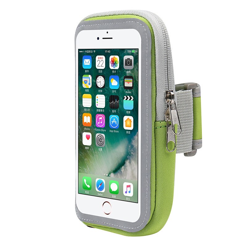 Armband voor iphone  x 8 7 6 6s 8 plus voor iphone xs xs max xr sport hardloophoesje voor samsung galaxy 7 s8 s9 armband: Groente