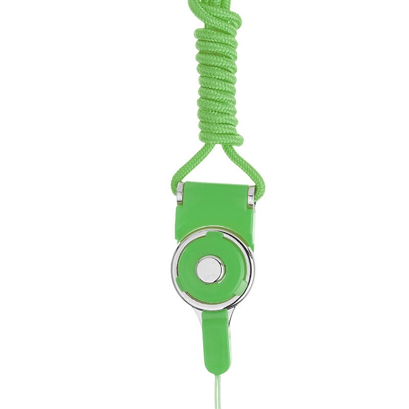Multi-function Mobile Phone Straps Rope for Samsung Galaxy S6 S7 edge Plus iphone 6 Plus Lanyard Neck Strap Phone Straps: green