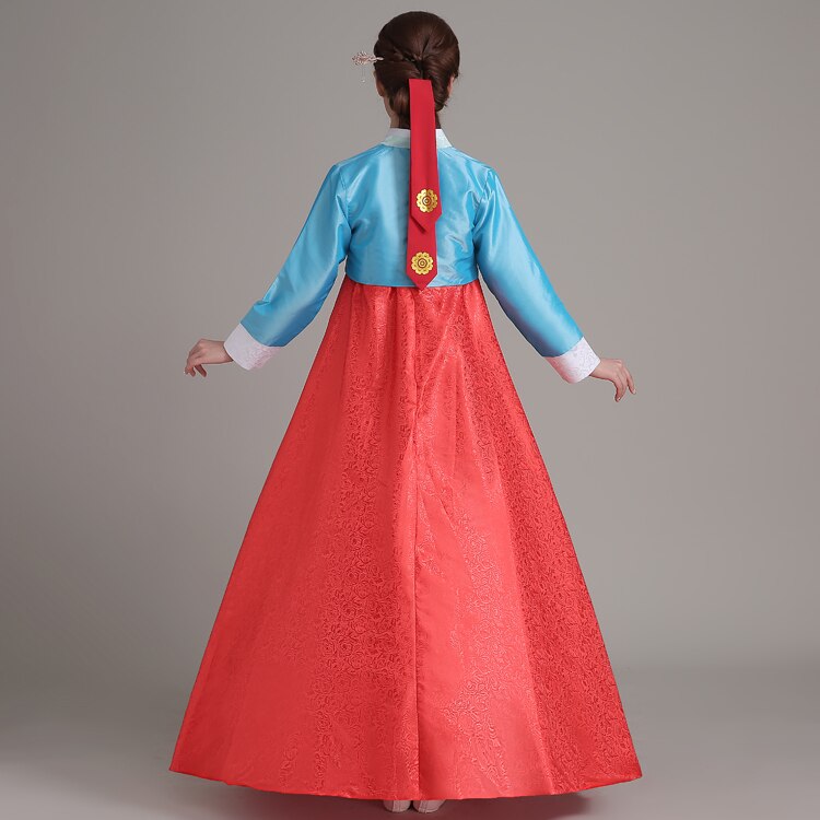 Traditional Korean Hanbok Dress - Elegant Vintage Women's Costume