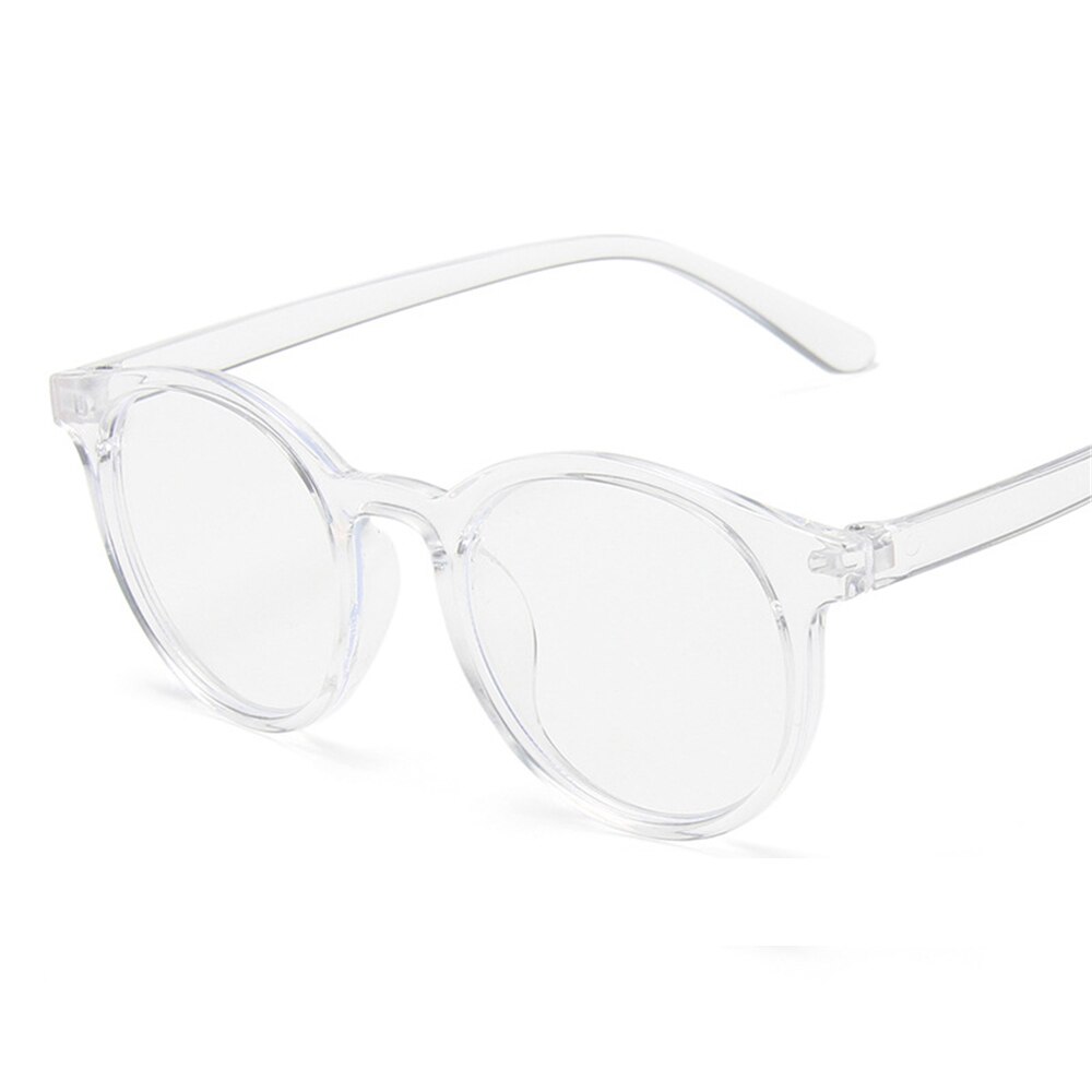 Anti Blue Light Glasses Kids Round Eyeglasses Boys Girls Computer Clear Lens Spectacles Children Optical Frame: TR white