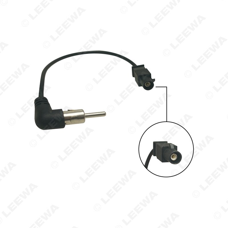Leewa bilradio ljudinstallation fm/am antennadapter för volkswagen/ford/gm/peugeot/renault stereokabel  #ca7148