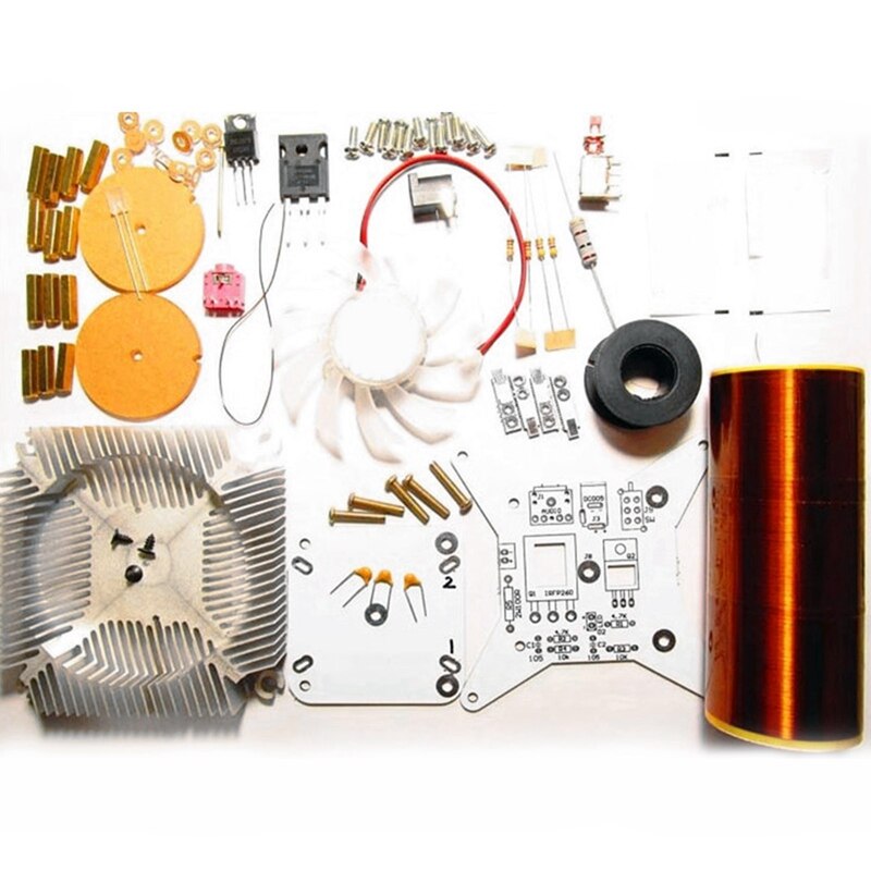 Tesla Coil Music Ion Windmill Garland Wireless Transmitter Station Physical Coil Ion Windmill Electric Coil(US Plug)