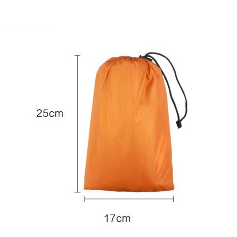 320 x 250cm vandtæt presenningsteltskygge udendørs camping hængekøje uv havemarkise solsejl ultralet orange