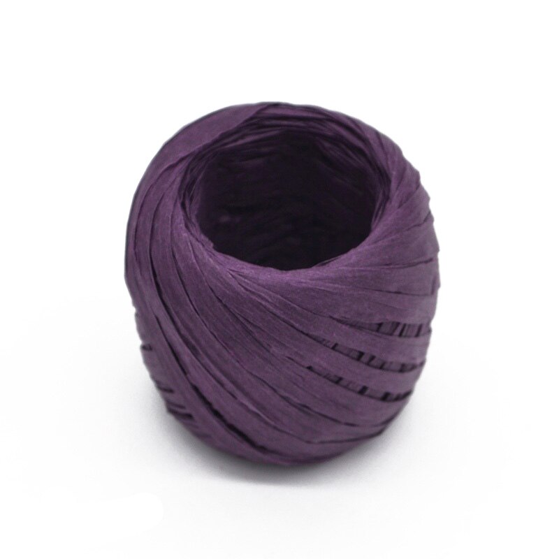 20M Papier Touw Raffia Lint Natuurlijke Kant Touw Geschenkdoos Wikkelen DIY Scrapbooking Ambachten Bruiloft Verjaardag Xmas Party Decoratie
