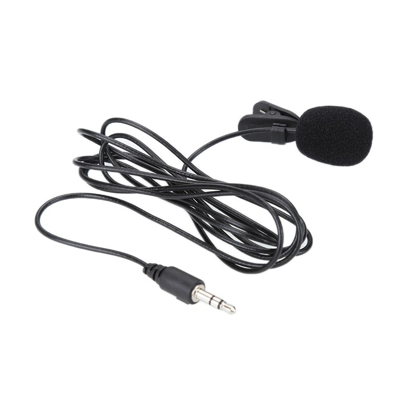 3.5Mm Jack Plug Mini Professionele Car Audio Microfoon Mic Stereo Mini Wired Externe Microfoon Voor Pc Auto dvd Radio