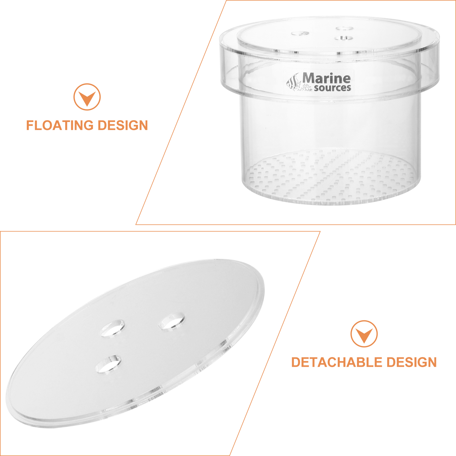 1Pc Aquarium Fish Breeder Box Fish Breeding Isolation Box for Home Shop