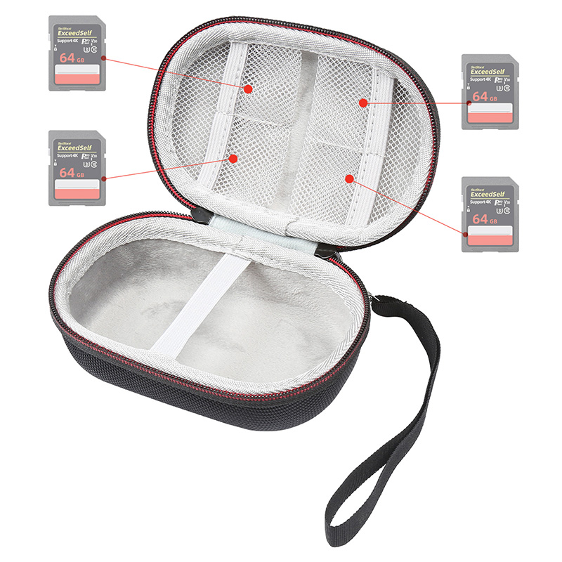 Zopreore capa dura de eva para viagem, bolsa de transporte para logitech m510 m590 m330 m720 m750 m650 g304 g305 mouse sem fio