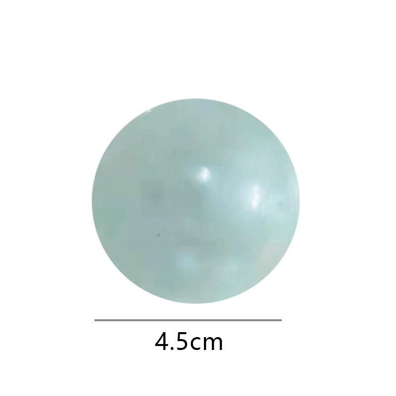 65mm Anti Stress Sticky Ball Squishy Glowing Globbles Fidget Toys Ceiling Ball Pit Glow Sticky Wall Balls Sensory Toys for Kids: 1PC White 4.5cm