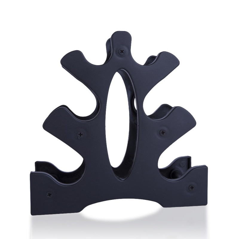 Dumbbell Rack Triangle Small Big Leaves Shape Dumbbell Holder Bracket Weight Lifting Home Fitness Gym Training Equipment