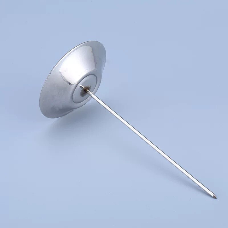 Voarge Quittungsspike 2 Stück - Rechnungshalter Silber Für Büro & Gastronomie