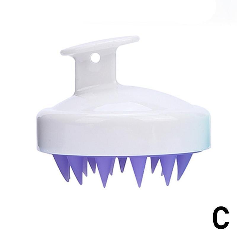 Abody-cepillo de silicona para masaje de cuero cabelludo, cepillo para el pelo con nudo antinudo, tipo pulpo: 7