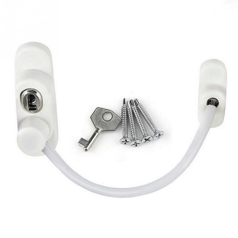 Door Window Lock Security Cable Lock Door Safety Restrictor Child Room Window And Door Security Restrictor