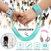 Bracelet de sécurité pour enfants, laisse anti-perte, réglable, au poignet, corde de traction, pour bébés et enfants en bas âge