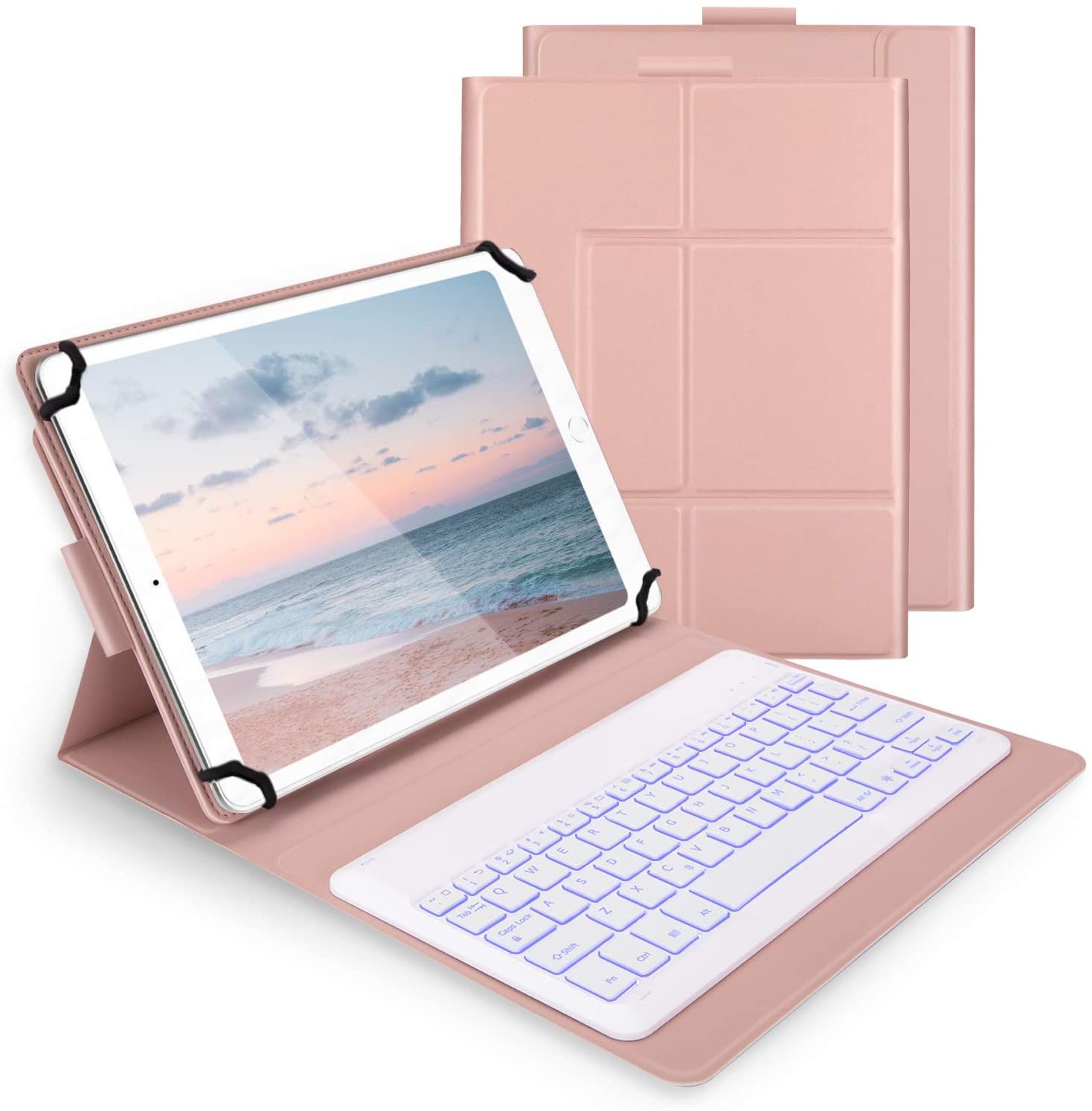 Magnetic Keyboard Universal Keyboard Case Cover For Tablet 9-11inch IOS Windows Android PC For Samsung Lenovo iPad Pro 11 Air 4