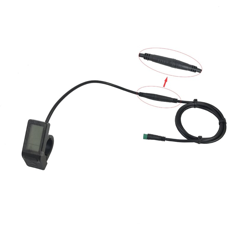 Ebike Display Cable 5 Pin for Bafang BBS01/BBS02/BBSHD Mid Motor Electric Bike Display Extension Cable Connector