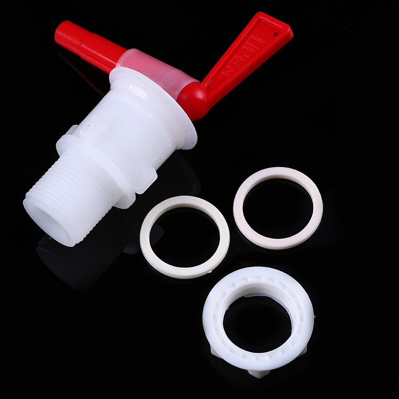 Grifo de plástico para fermentación de botellas, llave con válvula de espiga para cerveza casera, dispensador de cubo de fabricación de vino, herramienta de bar