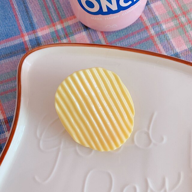 Potato Chip Clips Cute Clamps Food Snacks Bag Sealing Clip Storage Clip Book Note Organizer Kitchen Storage Tool: Round