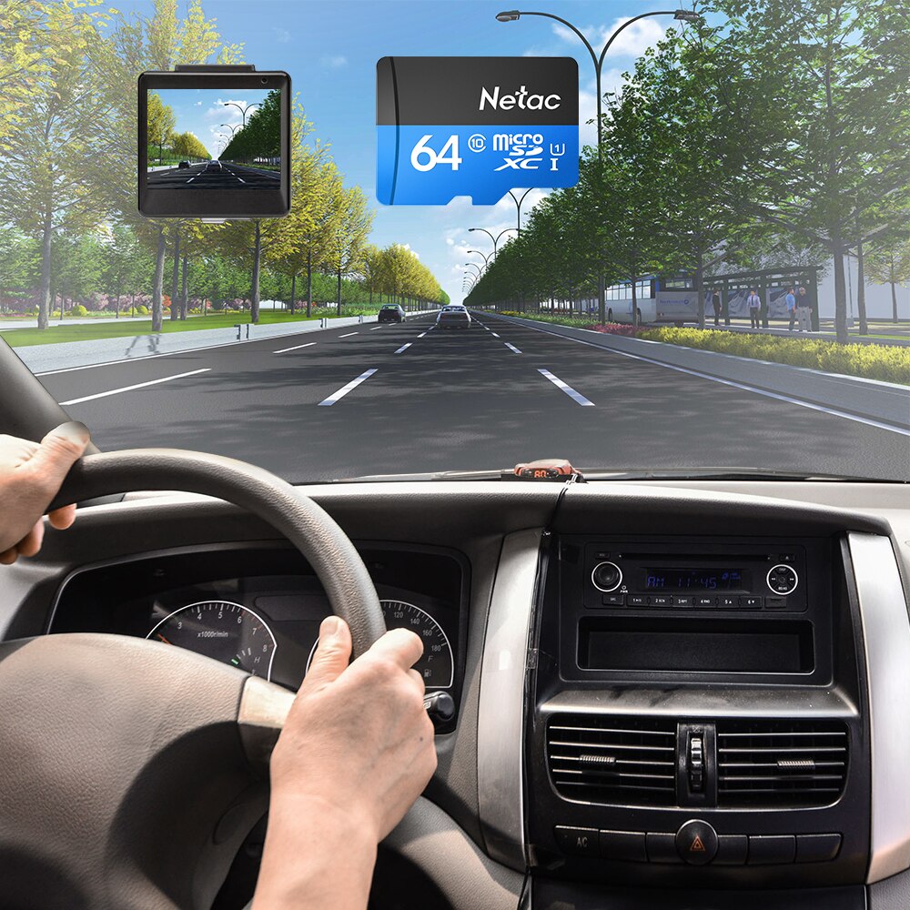 Netac Originele Class 10 16GB 32GB 64GB 128GB Micro Card UHS-1 TF Card 80 MB/s Flash geheugenkaart Data Micro SD Kaart Voor Tafel PC