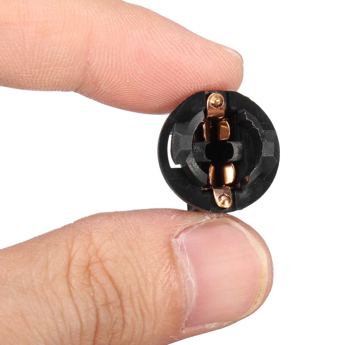 5pcs Black T10 Twist-in interior Car Light Socket Twist Lock Plug Instrument Dashboard Panel Light Bulb 192 194 168 259