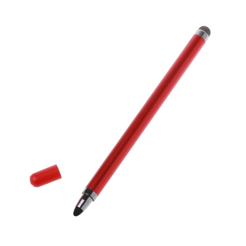 2 in 1 Touch Screen Pen Stylus Capacitance Pen Disinfection Alcohol Pen Fiber W0YE